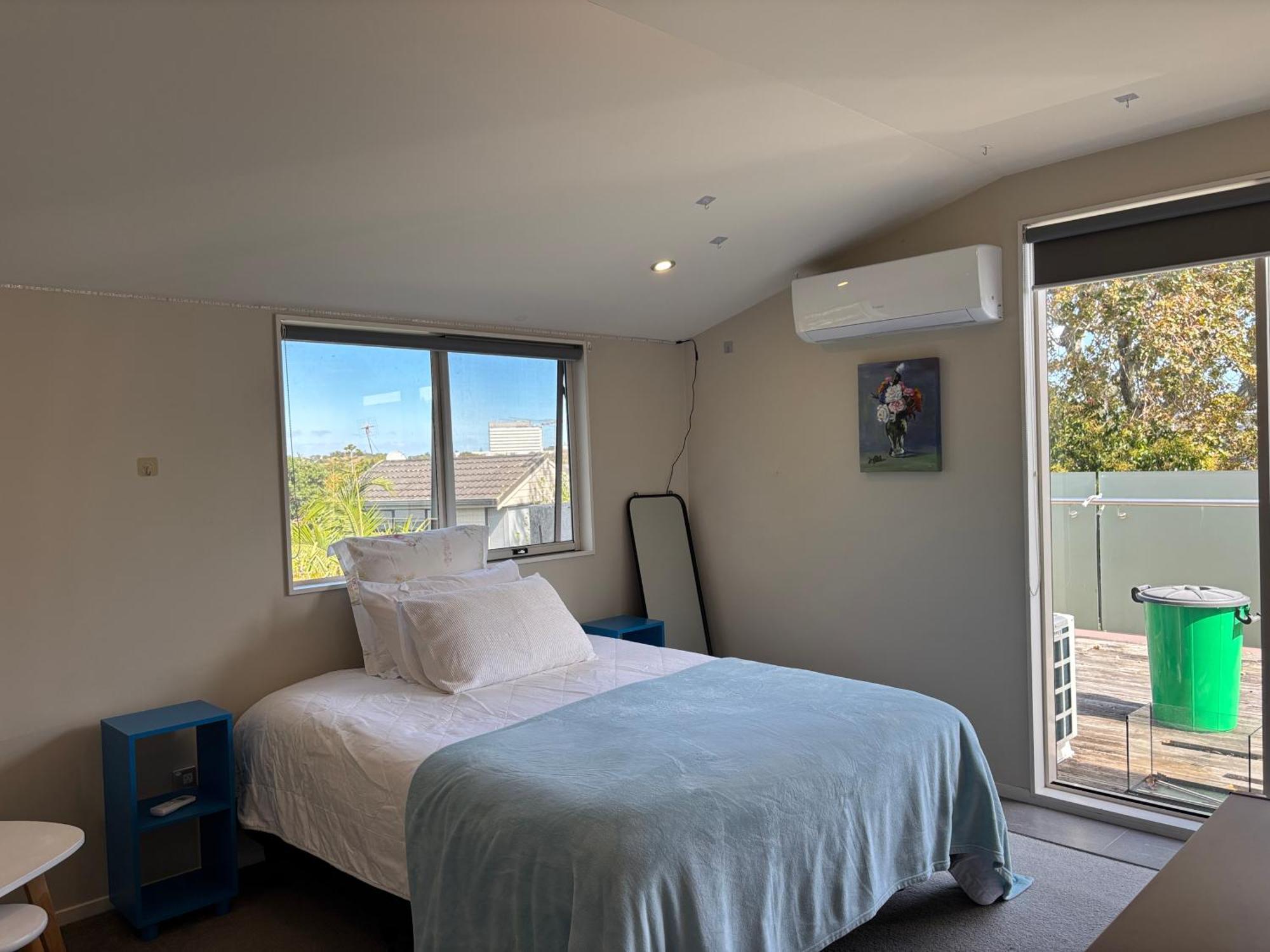 אוקלנד Bright Room With A Deck In Milford מראה חיצוני תמונה