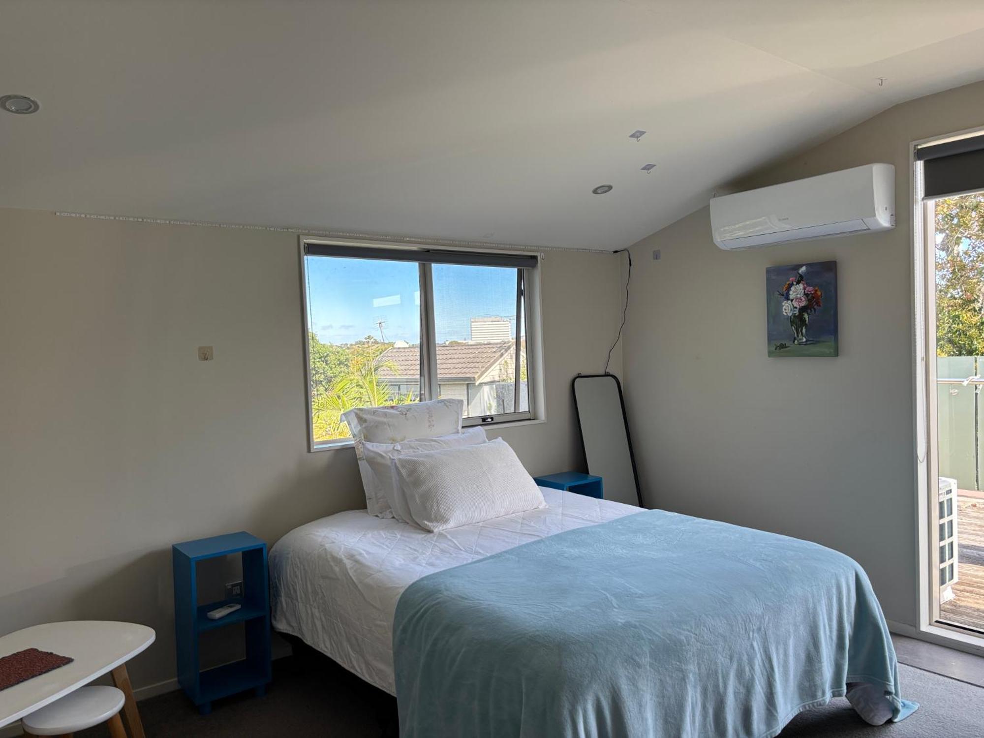 אוקלנד Bright Room With A Deck In Milford מראה חיצוני תמונה