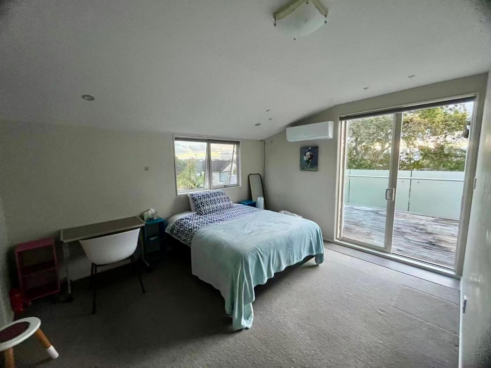 אוקלנד Bright Room With A Deck In Milford מראה חיצוני תמונה
